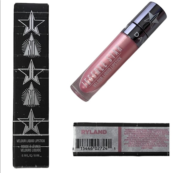 Jeffree Star Other - Jeffree Star X Shane Dawson Velour Liquid Lipstick Ryland Chrome Metallic Pink